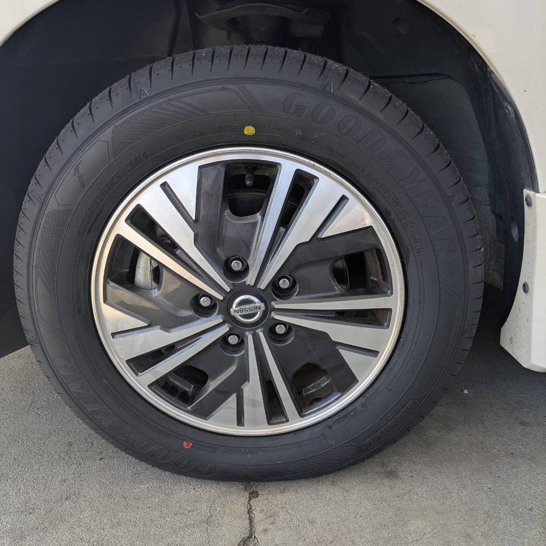 和歌山市、持ち込みタイヤ交換グリピット加盟店【西ノ庄SS】です!