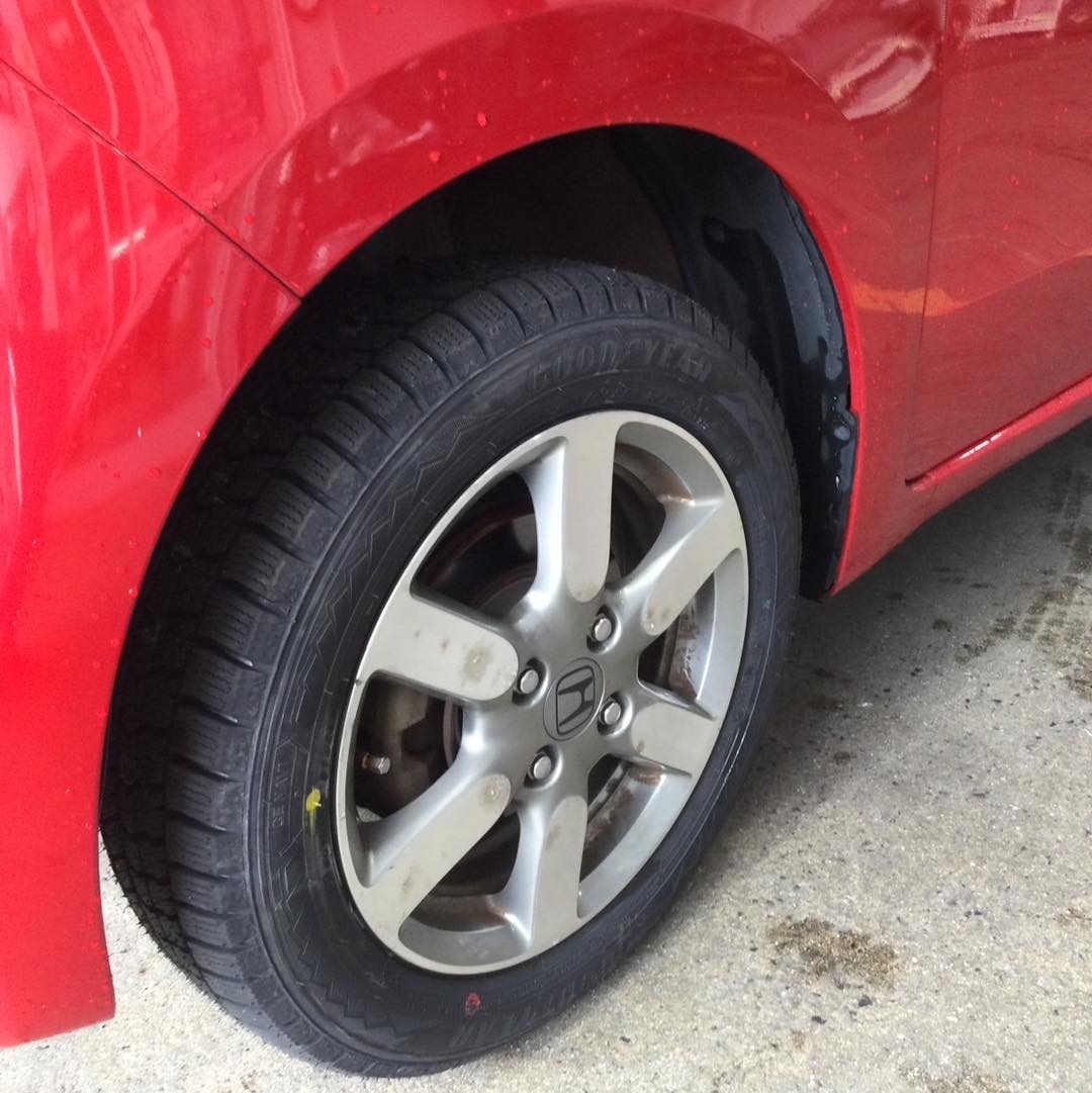 広島県広島市、【旭橋SS】持ち込みタイヤ交換グリピット加盟店です!!