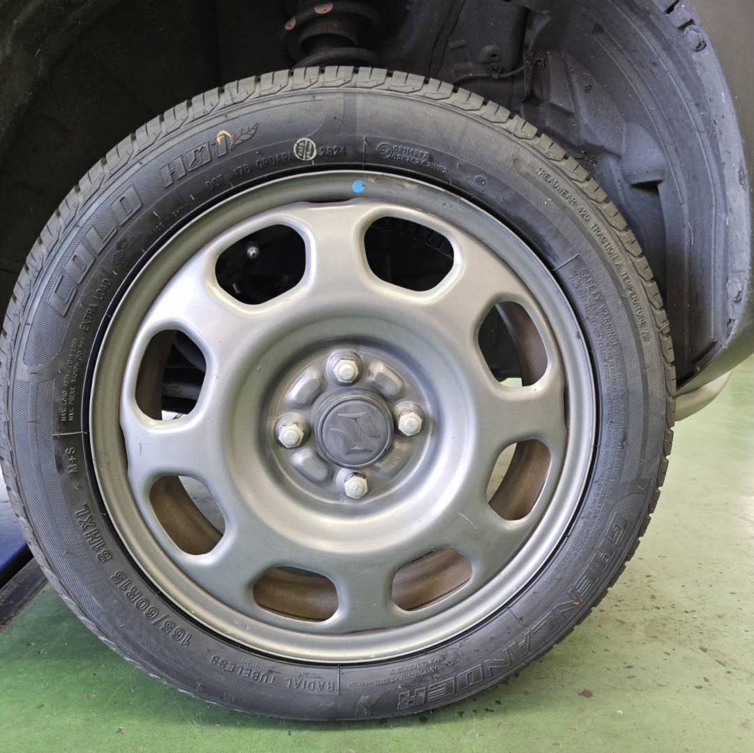 静岡市駿河区、持ち込みタイヤ交換 【サガミシード　静岡インターSS】です！！